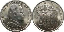 Monaco - Principauté - Rainier III - 1 Franc 1974 - SPL/MS63 - Mon6156 - 1960-2001 Nieuwe Frank