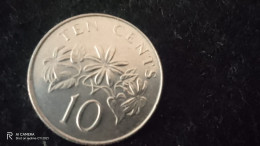 SİNGAPUR-1992   10  CENT    XF- - Singapour