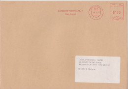 Deutsche Bundespost Brief Mit Freistempel VGO PLZ Oben Dresden 1993 Bayerische Vereinsbank C75 6030 - Frankeermachines (EMA)