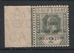 TOGO - 1916 - N°YT. 74 - Gold Coast 2p Gris - Neuf Luxe** / MNH / Postfrisch - Ongebruikt