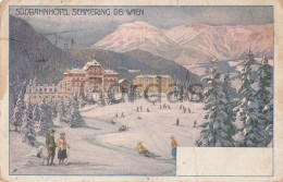 Austria - Semmering Bei Wien - Sudbahnhotel - Litho - Semmering