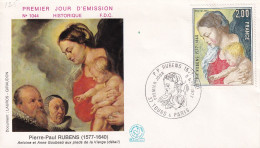 FDC 1977 FRANCIA - Rubens