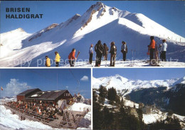11710108 Niederrickenbach Panorama Berghaus Haldigrat Gipfel Skilaeufer Niederri - Autres & Non Classés