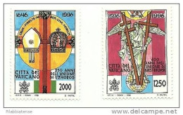 1996 - Vaticano 1046/47 Anniversari Diversi   +++++++ - Nuevos