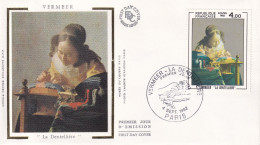 FDC 1982 FRANCIA   VERMEER - Altri & Non Classificati