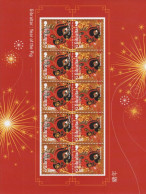 2019 Gibraltar - Lunar New Year - Year Of The Pig - Greetings Stamp Sheet - UMM / MNH - Gibraltar