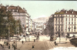 11708552 Geneve GE Rue Du Mont Blanc Tram Hotel Suisse Geneve - Andere & Zonder Classificatie