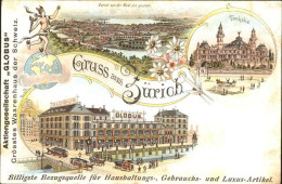 11707008 Zuerich ZH Tonhalle Globus Zuerich Von Der Waid Aus Gesehen Zuerich ZH - Autres & Non Classés