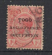 TOGO - 1916 - N°YT. 73 - Gold Coast 1p Rouge - Oblitéré / Used - Used Stamps