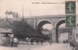 01 - BELLEGARDE Sur VALSERINE - Viaduc Du Chemin De Fer P.L.M Et Route De Lyon - Vespasienne - Bellegarde-sur-Valserine
