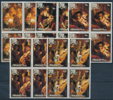 Aitutaki - Cook Island - 642/646 - Blocks Of 4 - Christmas - 1988 - MNH - Aitutaki