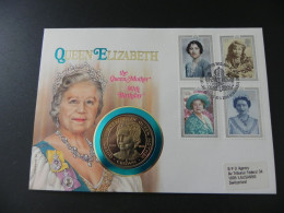 Gibraltar 1 Crown 1990 - 90th Birthday Of The Queen Mother - Numis Letter - Gibilterra