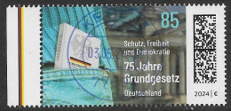 2024  75 Jahre Grundgesetz - Used Stamps