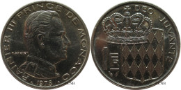 Monaco - Principauté - Rainier III - 1 Franc 1978 - SUP/AU55 - Mon4367 - 1960-2001 Francos Nuevos