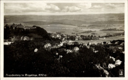 CPA Augustusburg Im Erzgebirge, Panorama, Schloss, Fliegeraufnahme - Autres & Non Classés