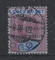 TOGO - 1916 - N°YT. 79 - Gold Coast 2s Violet Et Bleu - Oblitéré / Used - Gebruikt