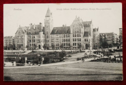 CPA 1911 Pologne Wroclaw - Breslau  Königl.höhere Maschinenbauschule, Königl. Baugewerkschule - Schlesien