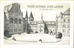 11706454 Zuerich ZH Musee National Suisse La Grande Cour Zuerich ZH - Autres & Non Classés