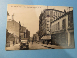 PUTEAUX, HAUTS DE SEINE, RUE DES BAS ROGERS, CPA - Puteaux