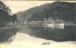 11705651 Trossachs Pier And Steamer Trossachs - Andere & Zonder Classificatie