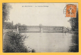 CPA PONTOISE - Le Nouveau Barrage 1922 - Pontoise