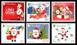 2020 Gibraltar - Christmas : Set Of 6 - UMM / MNH - Gibraltar