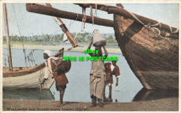 R618053 Waterseller And Female Water Bearer. Egypt. Fine Art Post Cards. Shureys - Mondo