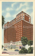 11705590 Chicago_Illinois Hotel Knickebocker Cars - Andere & Zonder Classificatie