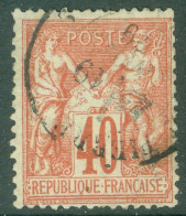 France   70  Ob  TB    Voir Scan Et Description   - 1876-1878 Sage (Typ I)