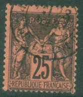 France  91 Ob  B/TB      Voir Scan Et Description   - 1876-1898 Sage (Type II)