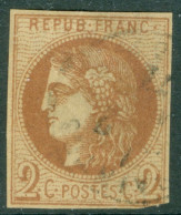 France   40 B  Ob  Voir Scan Et Description   - 1870 Ausgabe Bordeaux