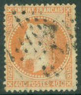 France   31  Ob   Second Choix    Voir Scan Et Description   - 1863-1870 Napoleon III With Laurels