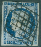 France   4   Ob  Voir Scan Et Description   - 1849-1850 Ceres