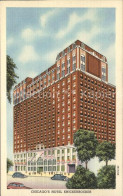 11705587 Chicago_Illinois Hotel Knickebocker Cars - Andere & Zonder Classificatie