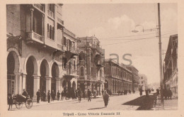 Libya - Tripoli - Corso Vittorio Emanuele III - Libië