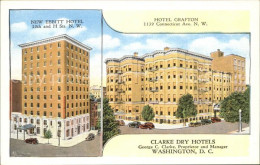 11705552 Washington DC New-Ebbitt-Hotel And Hotel-Grafton Cars  - Washington DC