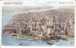 11705485 New_York_City Fliegeraufnahme Skyline Manhattan Island - Andere & Zonder Classificatie