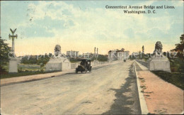 11705462 Washington DC Connecticut Avenue Bridge And Lions Car  - Washington DC