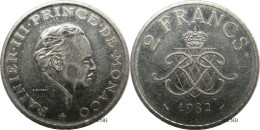 Monaco - Principauté - Rainier III - 2 Francs 1982 - TTB+/AU50 - Mon6641 - 1960-2001 Franchi Nuovi