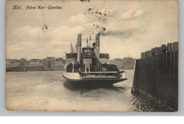 2300 KIEL, Fähre Kiel - Gaarden, 1909 - Kiel