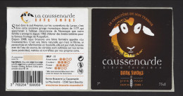Etiquette De Bière Dark Smoke   -  Brasserie La Coussenarde  à  Saint Beaulize  (12) - Beer