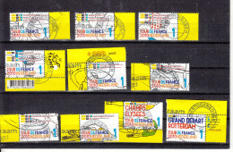 Nederland 2010 Nvph Nr 2720 - 2729, Mi Nr 2774 - 2783.  Tour De Fance Compleet Gestempeld - Used Stamps