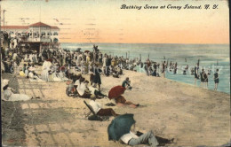 11705351 Coney Island New York Beach Bathing Scene United States - Other & Unclassified