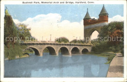 11705313 Hartford_Connecticut Bushnell Park Memorial Arch And Bridge - Autres & Non Classés