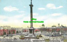 R617332 Nelsons Monument. Trafalgar Square. London. F. F. G. D. And D. L - Andere & Zonder Classificatie