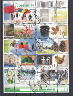 Nederland 2017 Nvph Nr  3555 - 3564, Mi Nr  3615 - 3624,  Museum Voorlinden , Sheet - Used Stamps