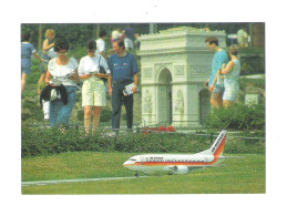 BRUSSEL - MINI EUROPA - AIRBUS - AIR EUROPE    (14.992) - Parks, Gärten