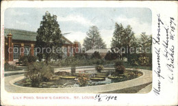 11705254 St Louis Missouri Lily Pond Shaws Garden  - Andere & Zonder Classificatie