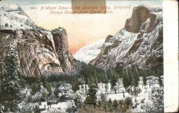 11705242 Yosemite Valley Winter Scene Tenieya Canyon United States - Other & Unclassified