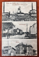 Postcard - BÖNEN (WESTFALEN) > REDENDORF (POST ANTONIENHÜTTE, OBERSCHLESIEN) - Gruss Aus | Zeche Schacht Bahnhof - Mines